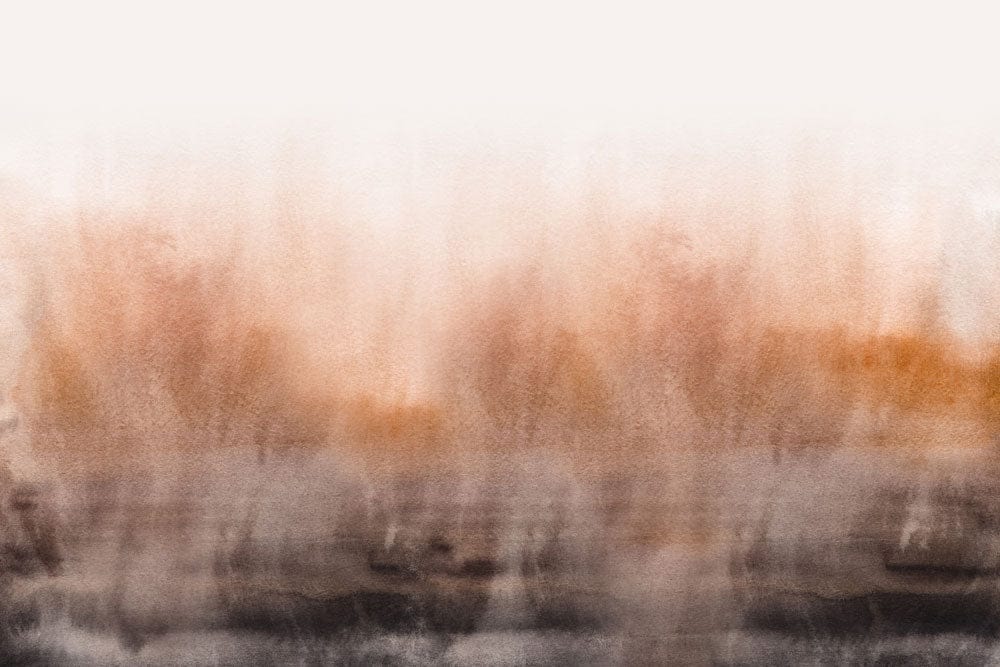Abstract Watercolor Brush Strokes Wallpaper Mural