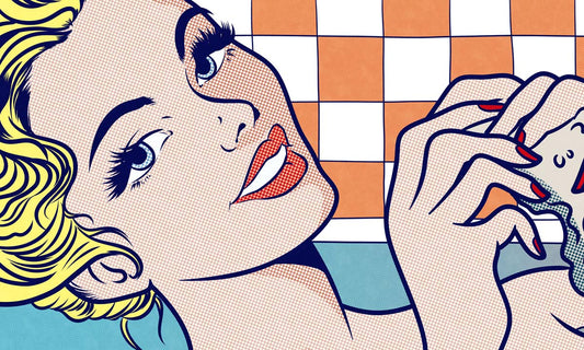 Vintage Pop Art Retro Mural Wallpaper