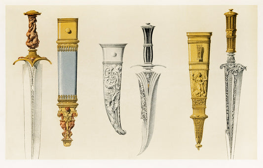classical classical Daggers Wallpaper Mural for wall decor
