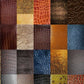 Luxurious Multi-Textured Leather Mural Wallpaper