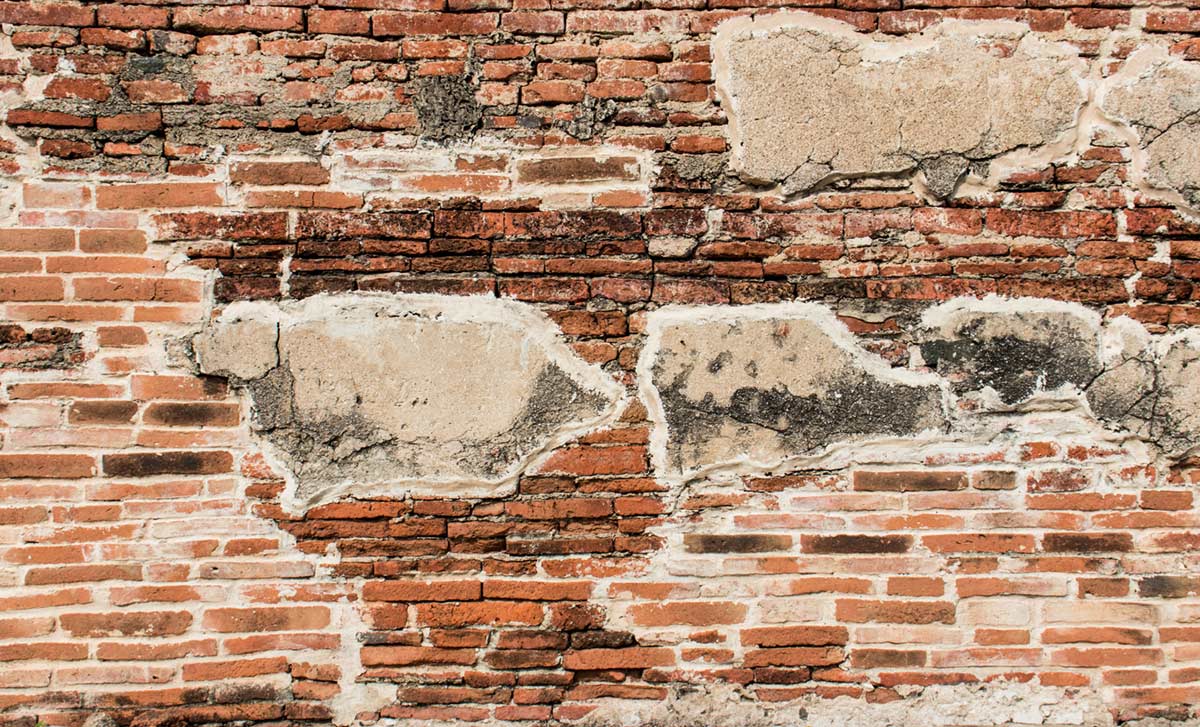 Rustic Brick Wall Effect Mural Wallpaper