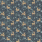 a one-of-a-kind deer wallpaper mural