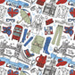 london landmark wallpaper mural home interior decor