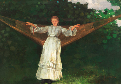 Swing Girl Painting Photo Murals