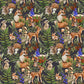 Deer and Squirrel Wallpaper Mural