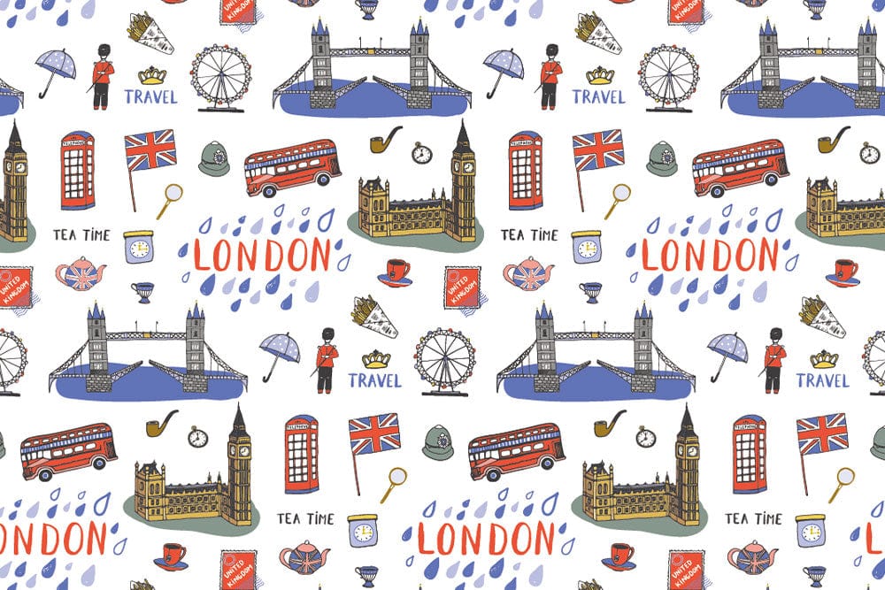 london landmark wallpaper mural home interior design