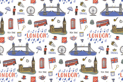 london landmark wallpaper mural home interior design
