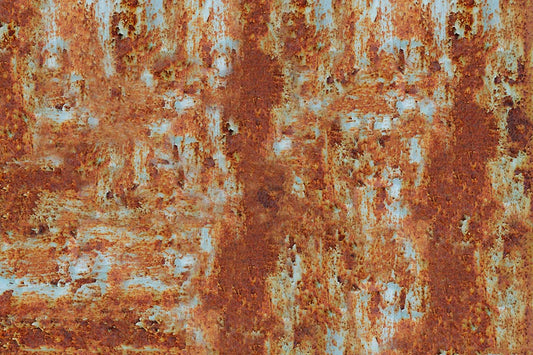 Rustic Industrial Corroded Metal Mural Wallpaper