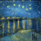 Starry sky oil painting wall Murals for wall decor