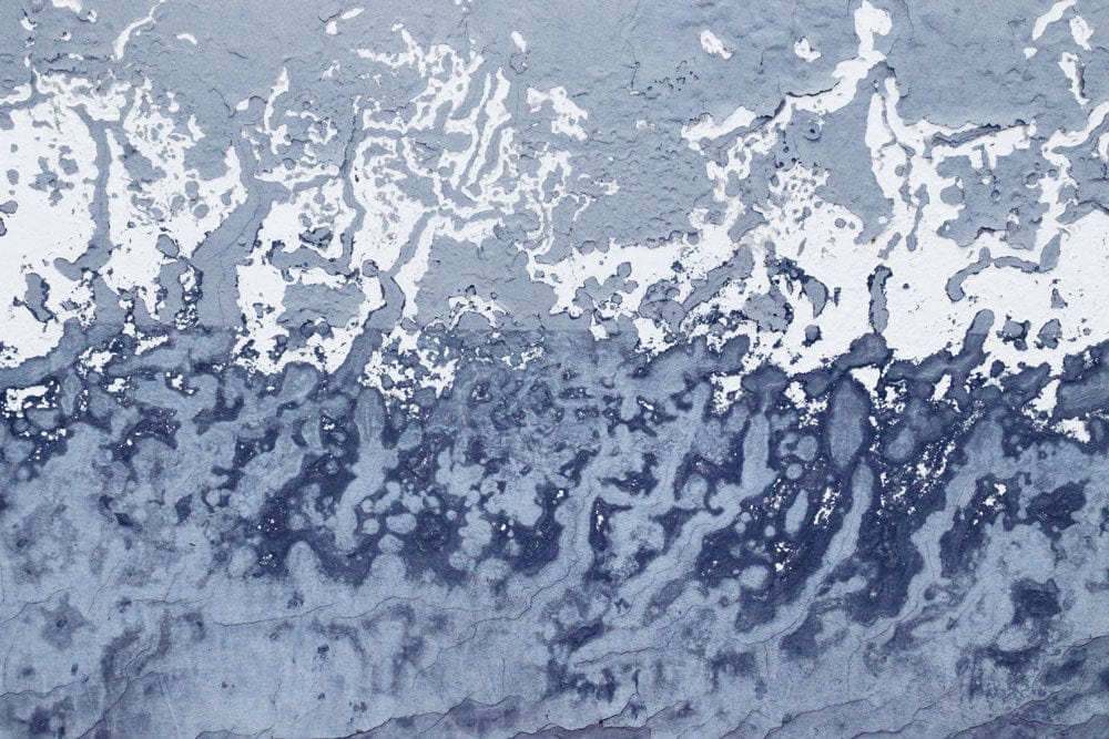Abstract Blue Marble Effect Wallpaper
