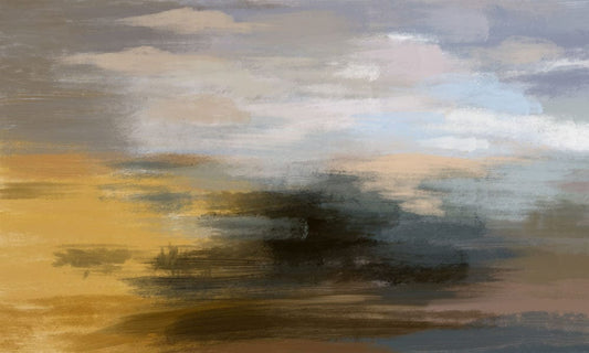 mural wallpaper painting with an abstract painting design for use in home decorating