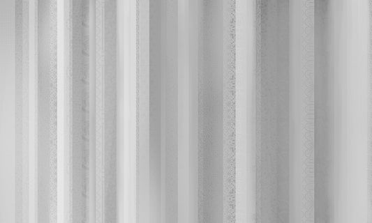 Wallpaper mural with a grey ombre stripe texture, perfect for decorating your home.