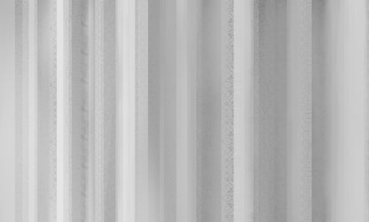Wallpaper mural with a grey ombre stripe texture, perfect for decorating your home.