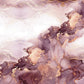 pink marble custom feature wall mural for home interior design