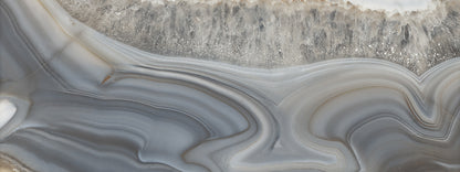 Wallpaper mural with a rippled grey marble pattern. Plain