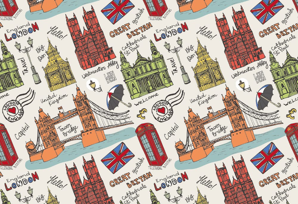 Bienvenue à Londres Poster Mural XXL