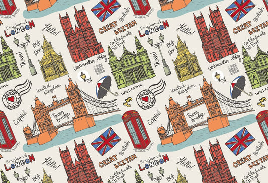 london landmark wallpaper mural home interior decor