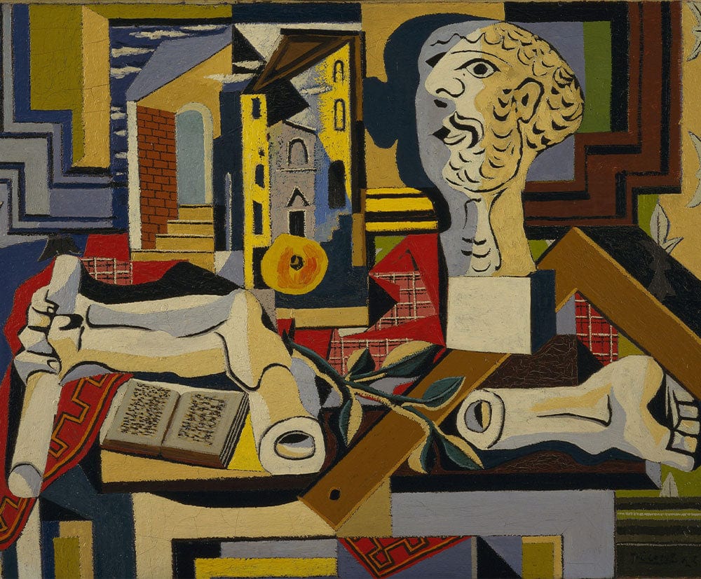 Abstract Art Deco Style Mural Wallpaper