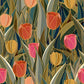 colorful tulips wallpaper murla plain