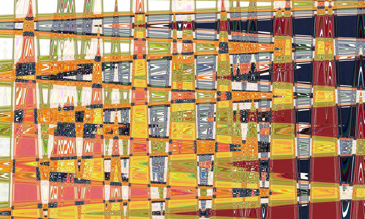 Abstract Colorful Geometric Mural Wallpaper