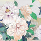 Chinese Peony Flower Wallpaper Mural Art Design