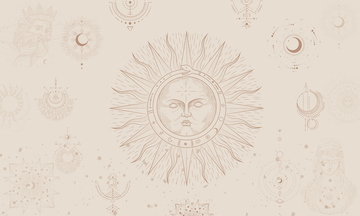 Astrology & Sun Wall Murals Home Decor