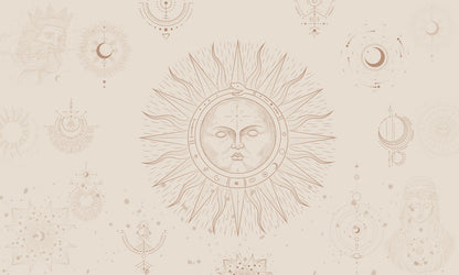 Astrology & Sun Wall Murals Home Decor