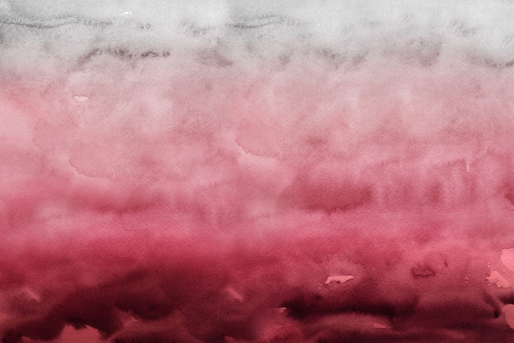 Watercolor Ombre Pink Wallpaper Mural