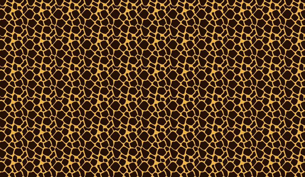 Luxurious Giraffe Pattern Mural Wallpaper
