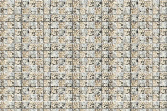 unique repeated tile pattern wallpaper