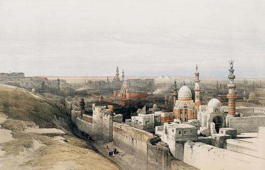 Looking West in Cairo Custom Wallpaper Mural Art