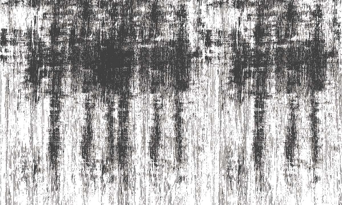 Abstract Black White Brushstroke Mural Wallpaper