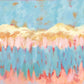 Abstract Watercolor Skyline Mural Wallpaper