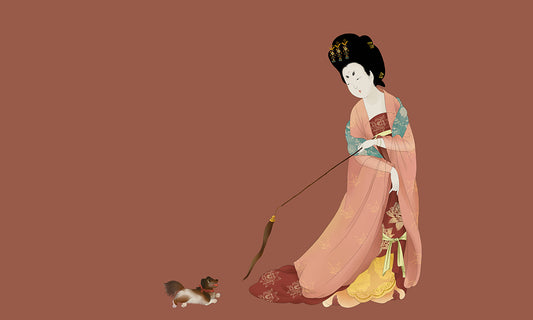 Elegant Japanese Geisha Art Wall Mural