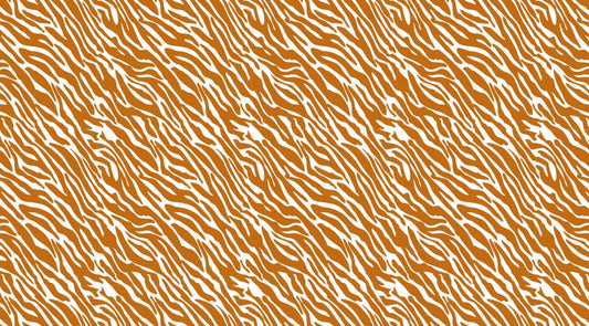 Wallpaper mural for the home decorated with an orange fur from an animal skin