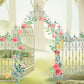 Gate with Flowers Wallpaper Mural Home Decor