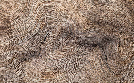 Wavy Wood Grain Cool Industrial Wallpaper Home Decor