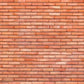 orange color brick wallpaper home decor
