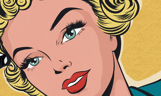 Retro Pop Art Comic Wallpaper Mural