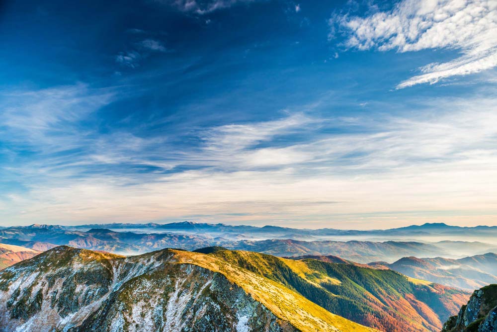 Serenity Mountain Landscape Mural Wallpaper