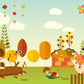 Fox & Squirrel Cartoon Wallpaper Home Design