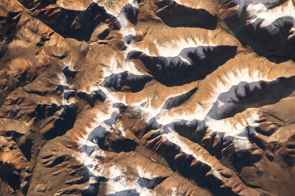 Himalayas from Space Customized Wallpaper