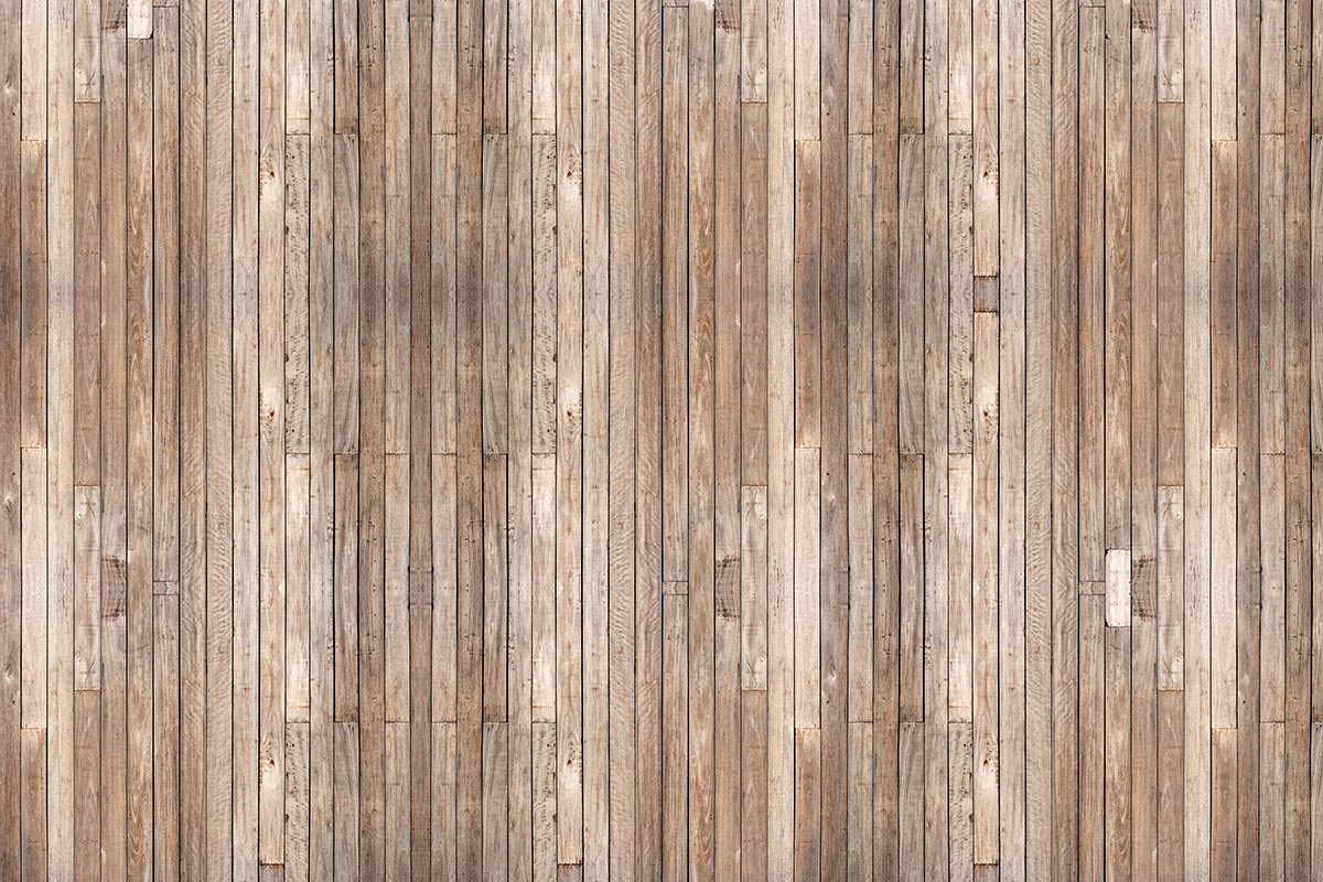 Rustic Reclaimed Wood Plank Wallpaper Mural