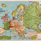 Bacon's Standard Europe Map Customized Wallpaper Mural