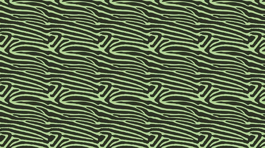 Mrual wallpaper in a green fur art deco pattern for use in home dcor