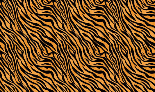 mural of tiger fur and animal skin designed to be used as home decor wallpaper