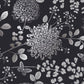 Free Chrysanthemum Dark Floral Mural Home Decor