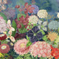 garden scene flower wallpaper mural for home