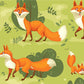 Forest Fox Animals Nursery Wallpaper Mural