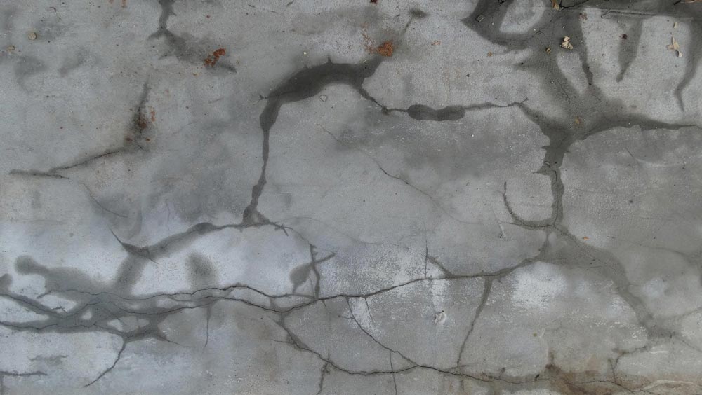 Modern Grey Wet Concrete Textured Mural Wallpaper
